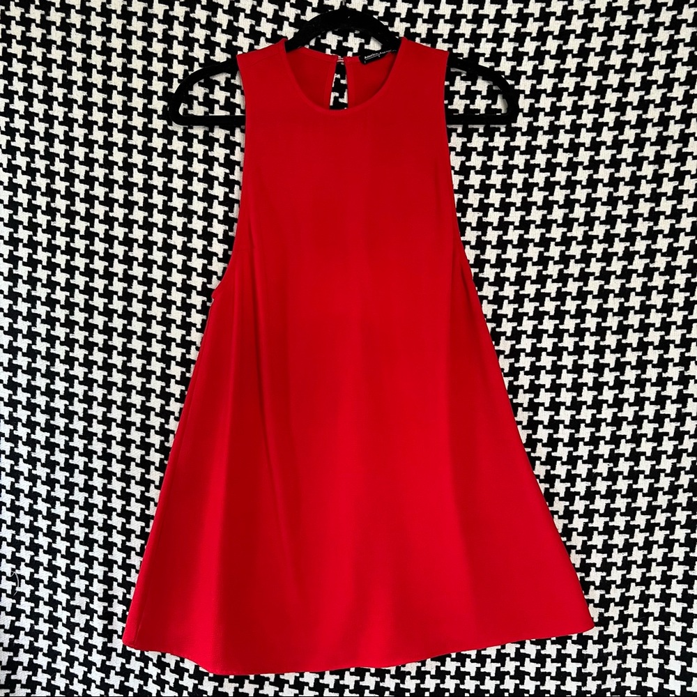 American Apparel red a-line mini tent dress. Small.